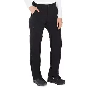 imagem de Calça Bermuda Trekking Proteção Solar UPF 50+ Feminina  Preta - Solo