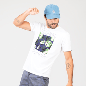 imagem de Camiseta Estampada Manga Curta Em Algodão Masculina - Original Penguin
