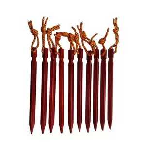 imagem de Estacas Triangulares Para Barracas Kit Alu 10 Peças - Azteq