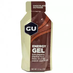 imagem de Gu Energy Gel Chocolate Outrage Sachê Unitário 32 gramas - Gu Energy