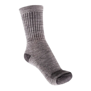 imagem de Meia Térmica de Lã Merino Wanderlust Cinza Claro - Solo