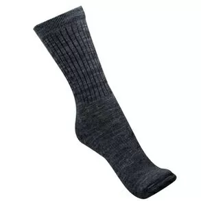 imagem de Meia Térmica de Lã Merino Wanderlust Cinza Escuro - Solo
