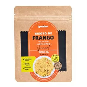 imagem de Risoto de Frango com Alho-Poró Liofilizado - Lyovibes